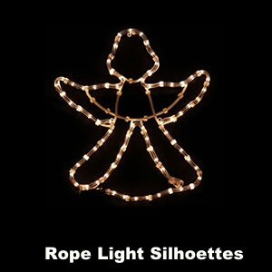Rope Light Silhoettes