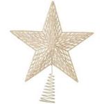 White Star Christmas Tree Topper
