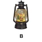 WATER SPINNING SANTA LANTERN B