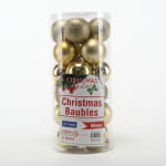 GOLD BAUBLES